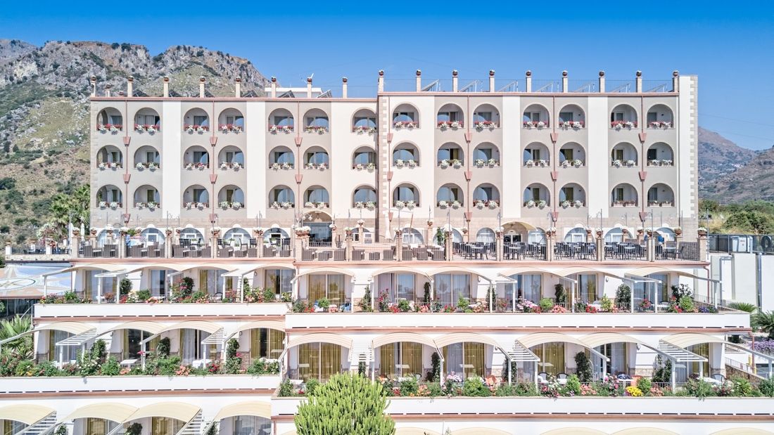 Hotel Le Terrazze Letojanni Exterior foto